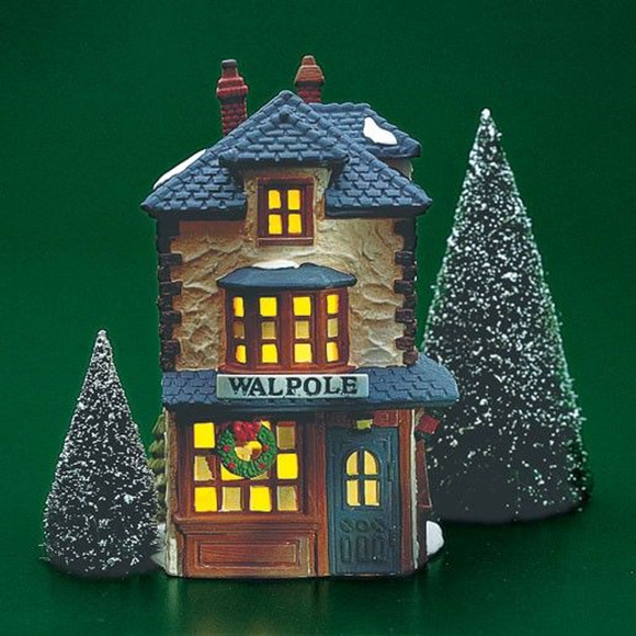 NEW Dept 56 Dickens Snow Village WALPOLE TAILORS Lighted Shop Christmas Building - Picture 5 of 14